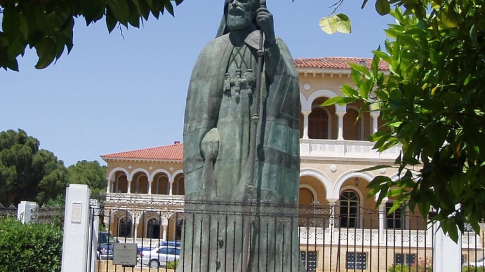 פסל הארכיבישוף מָקאריוֹס בניקוסיה