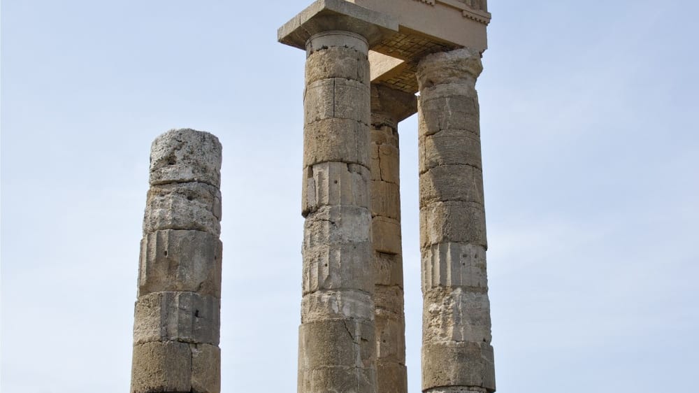 מקדש אפולו באקרופוליס של רודוס