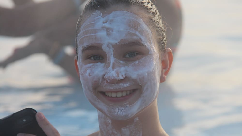 מסכת פנים בלגונה הכחולה