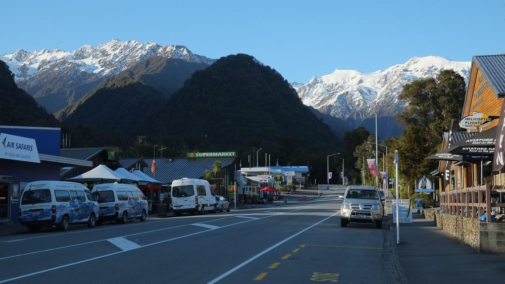 הרחוב הראשי של כפר פרָנץ יוזֶף