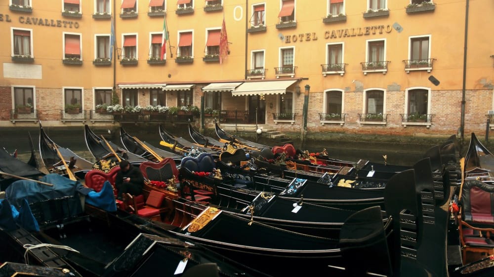הצי הימי בבריכת הגונדולות אוֹרסֶאוֹלוֹ