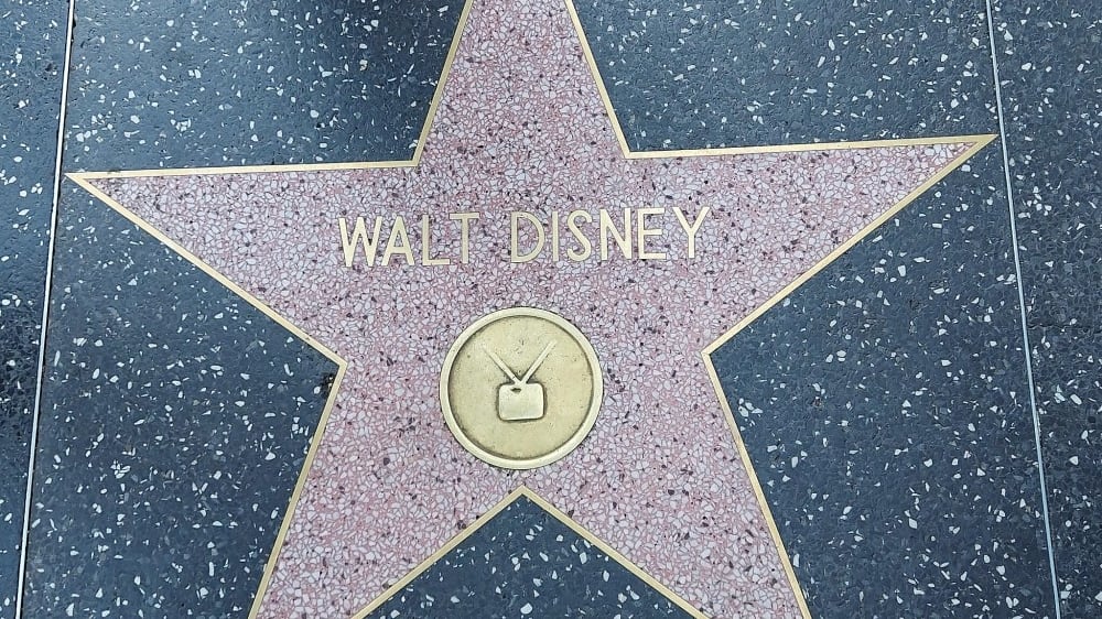 הכוכב של וולט דיסני בשדרות התהילה