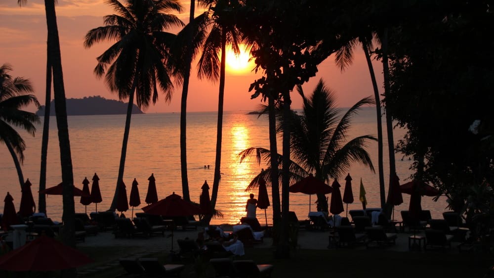 שקיעה בקוֹ צ׳אנג