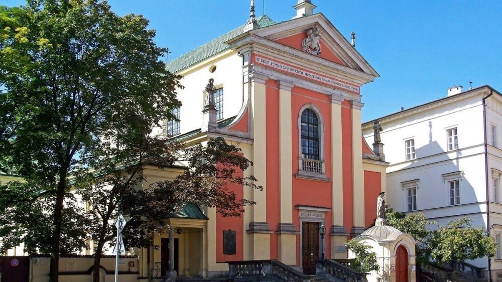 כנסיית הקפוצ'ינים הנאה בסגנון הבארוק