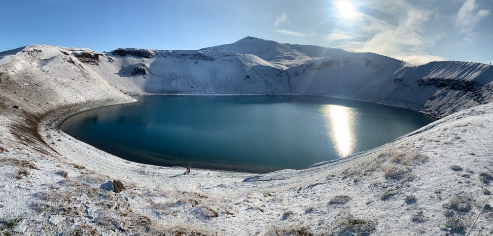 הקלדרה של ויטי באזור הגעשי קראפּלה