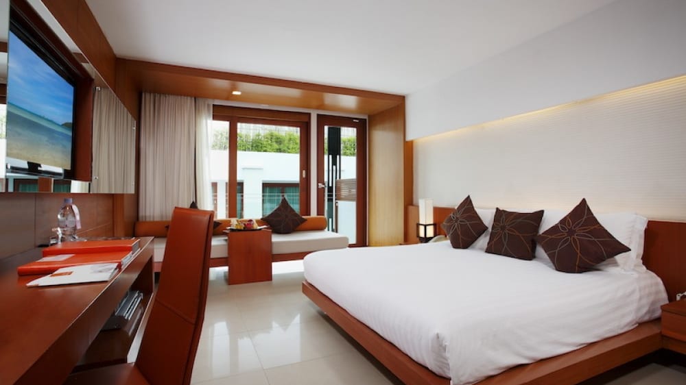 חדר דלוקס עם נוף לבריכה