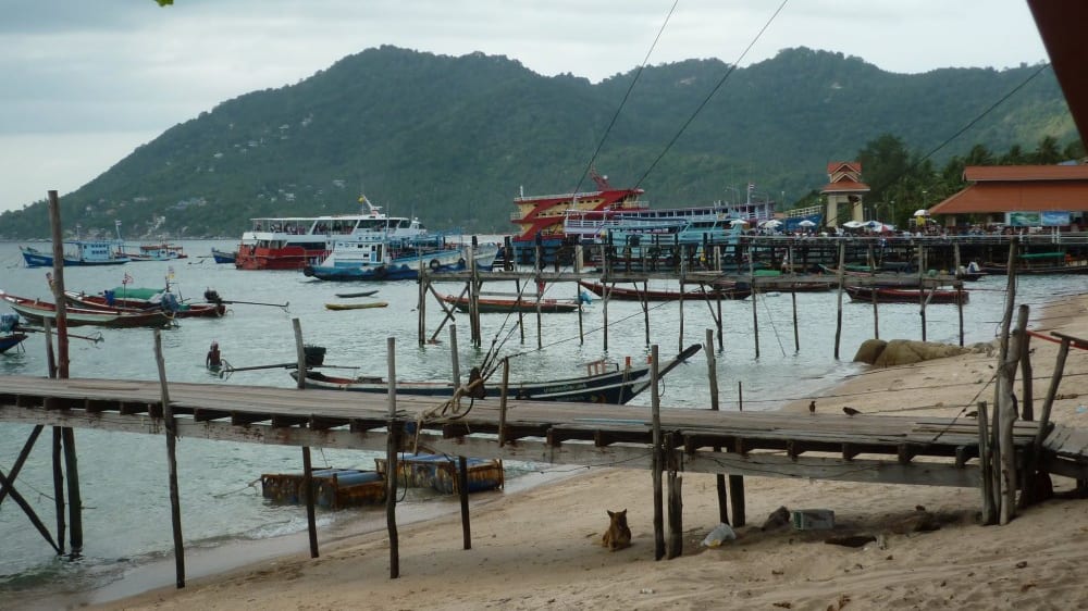 כל המעבורות מגיעות לחוף מֶה הָאד