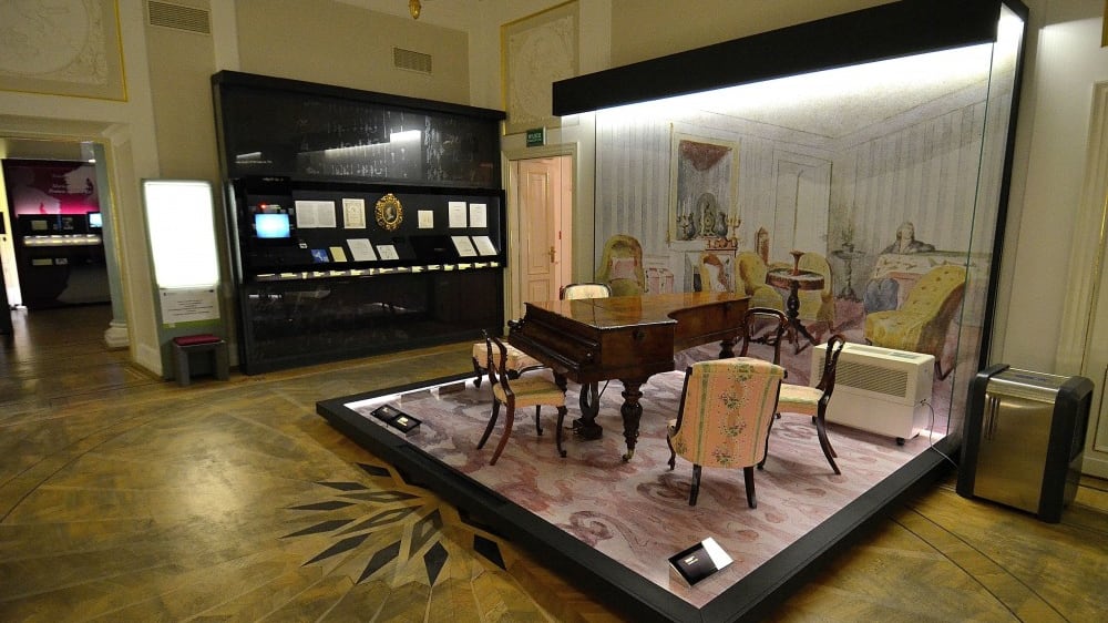 הפסנתר של שופן במוזיאון פרדריק שופן