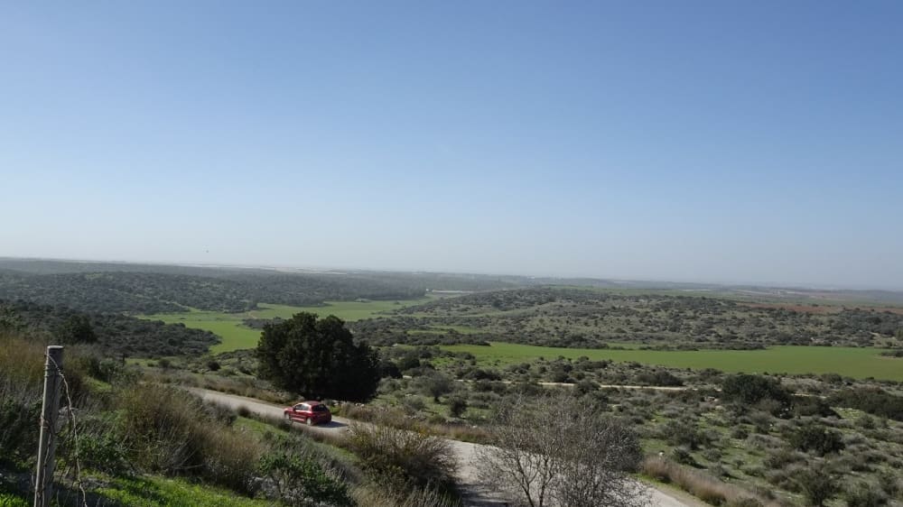 נוף לנחל מרשה ושביל ישראל