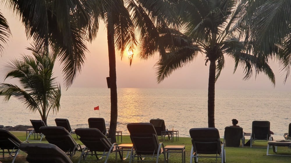 שקיעה בחוף נאנג תוֹנג
