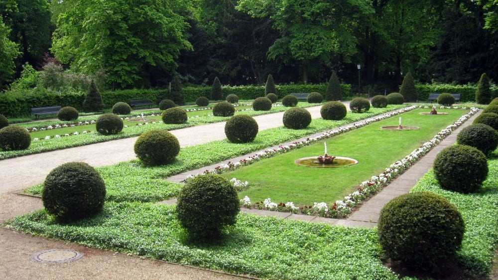 הגן האנגלי, בחלק הצפון-מערבי של טירגארטן