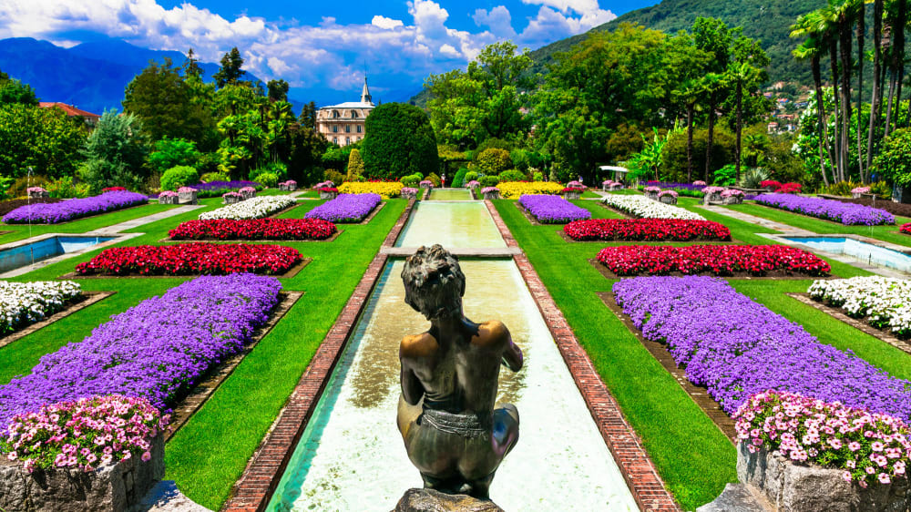 הגנים היפהפיים של וילָה טָרָנטוֹ