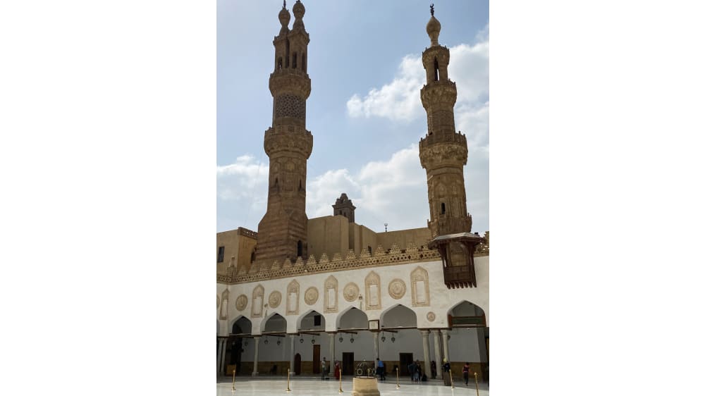 צריחי מינָרֶט במסגד אל־אָזהָר