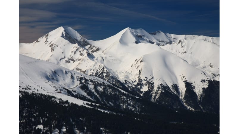 פסגת ויחרן המושלגת