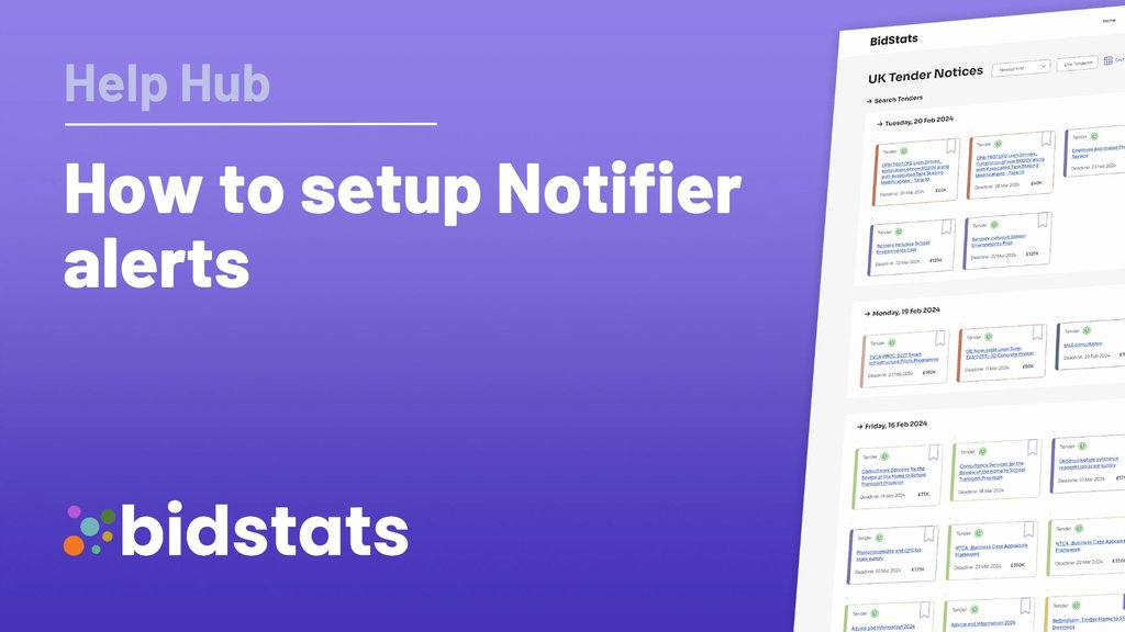 Setup notifier