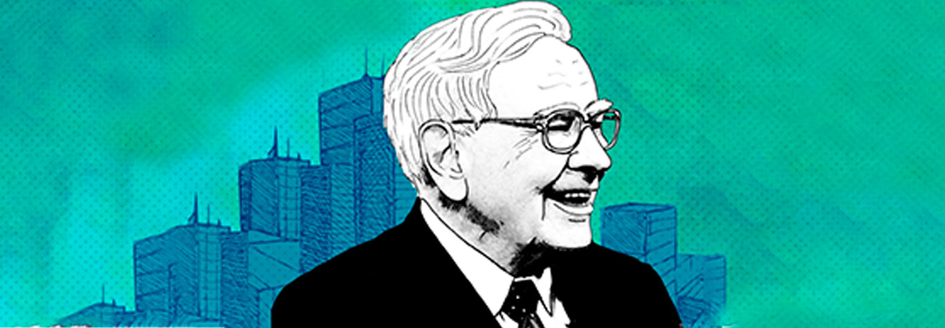 Rostro de Warren Buffett