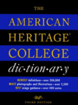 The American Heritage College Dictionary