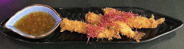 Friterad Tempura räkor