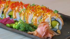 R17. S.P.I.C.Y Salmon Roll