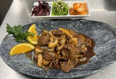 V80.	Soy-beef Bulgogi (Asian Fusion)