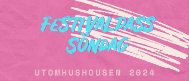  Festivalpass Söndag 21/4 2024