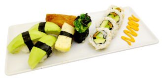 5. Vegetarisk Sushi