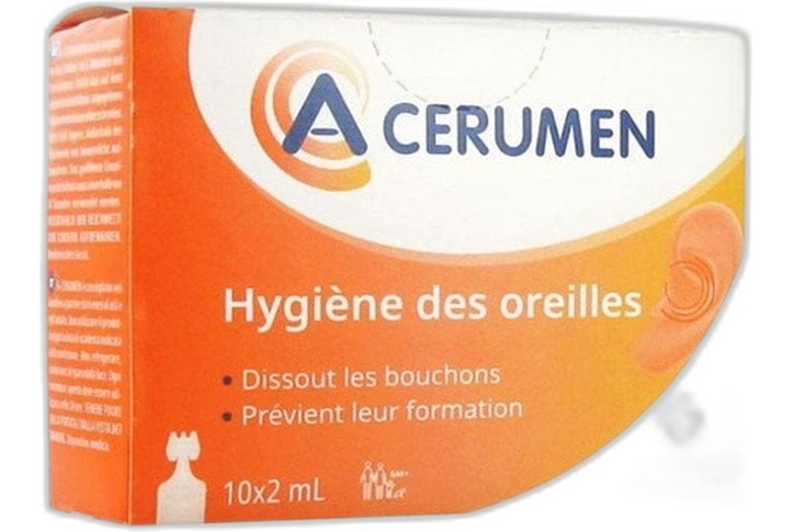 A-Cerumen Ear Hygiene Solution In Unidose Ear Drops 15%