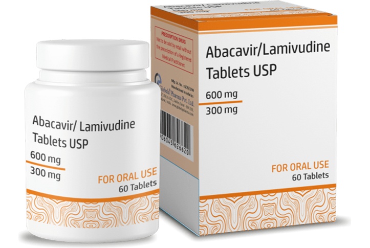 Abacavir (As Sulfate) And Lamivudine Tablet 60 mg