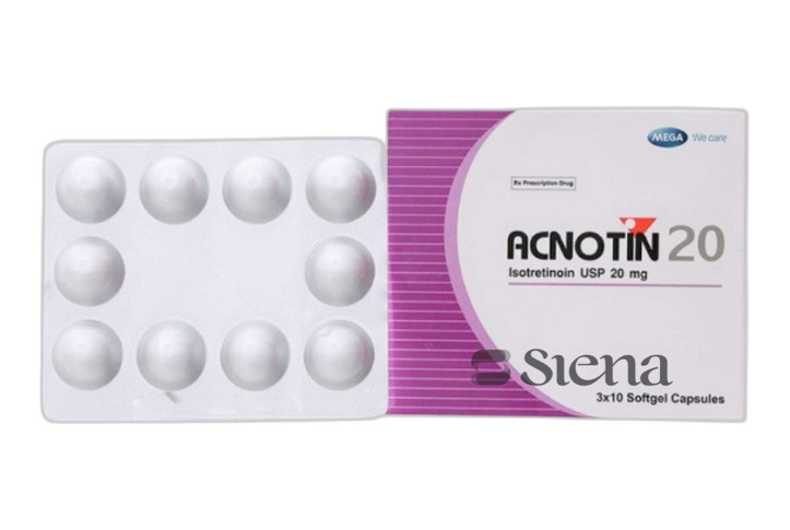 Acnotin 20 Soft Gelatin Shell Capsules 20 mg