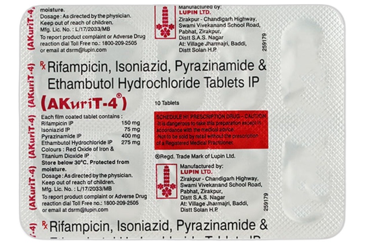 Akurit-4 Tablets 400 mg