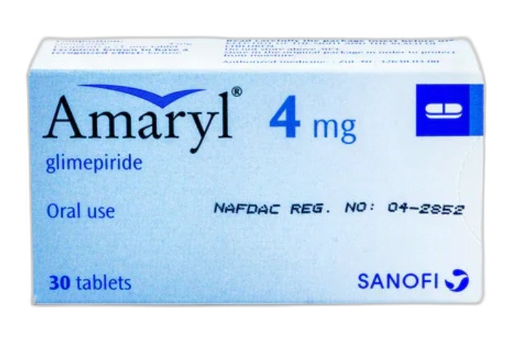 Amarel - 4 Tablets 4 mg