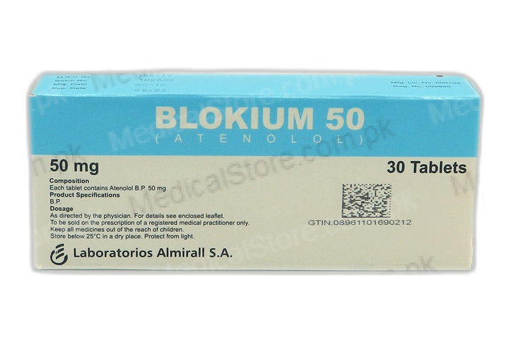 Blokium 50 Mg Tablets Tablets 50 mg