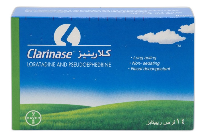 Clarinase Repetabs Tablets 5MG+120MG
