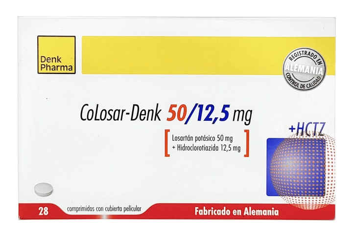 Colosar-Denk 50/12.5 Film Coated Tablets 50MG/12.5MG