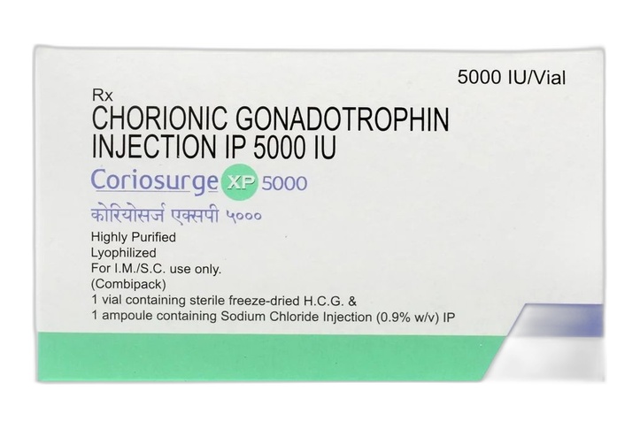 Coriosurge XP 5000 Chorionic Gonadotrophin Lyophilized Injection 5000IU
