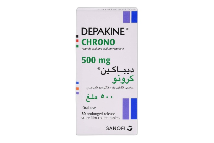 Depakine 500 Mg Film Coated Tablets 500 mg