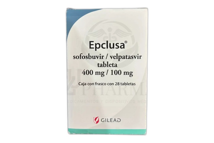 Epclusa 400/100 Tablets (Sofosbuvir/Velpatasvir) 400mg/100mg
