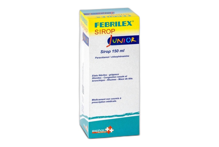 Febrilex Junior Syrup Syrup 125mg/5ml and 1mg/5ml