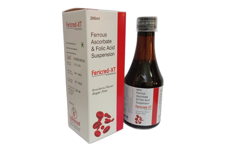 Ferro-B Complex Syrup Syrup 200 mg, 2.0 mg, 0.5 mg, 2.5 mcg and 5.0 mg