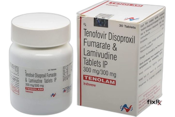 Lamivudine/Tenofovir Disoproxil Fumarate Film-Coated Tablets 300mg/300mg