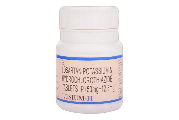 Losa-H Film Coated Tablets 50 mg and 12.5 mg