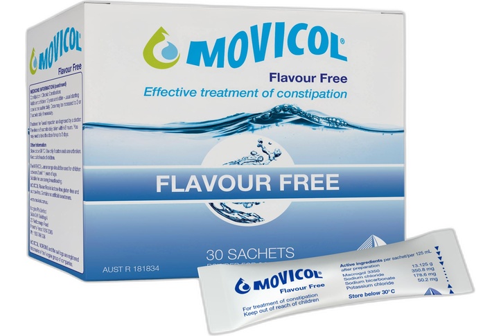 Movicol Paediatric Powder 6.563 g, 154.4 mg, 89.3 mg and 25.1 mg