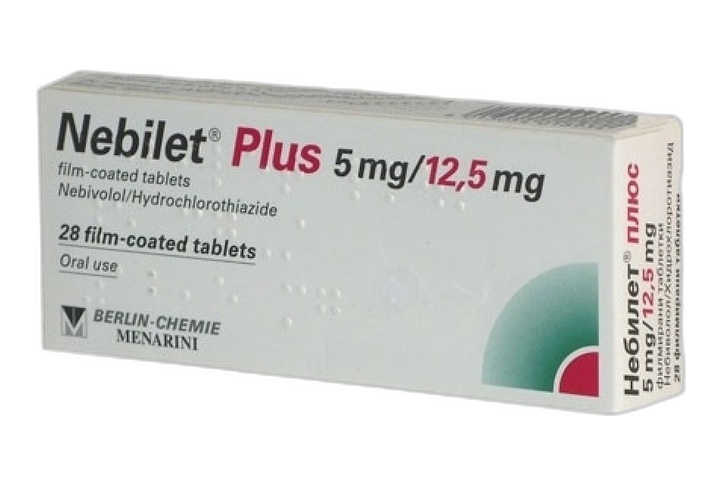 Nebilet Plus Film-Coated Tablets 5mg & 12.5 mg