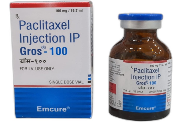 Paclitaxel 100Mg/16.7Ml Injection Solution For Injection 100mg/16.7ml