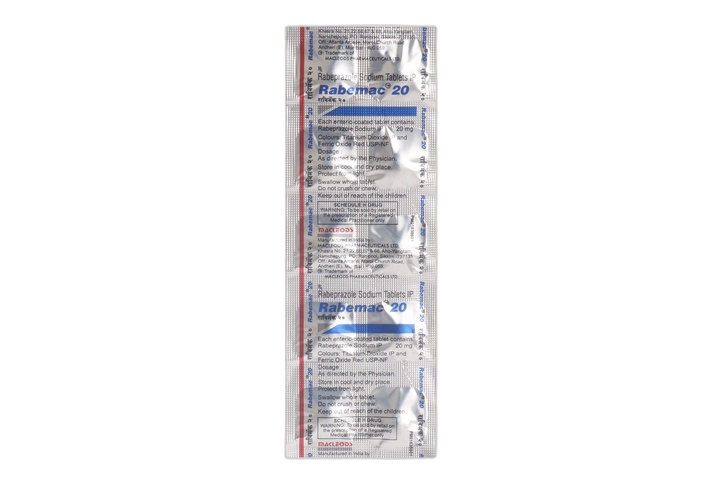 Rabemac 20 Delayed Release Tablets 20 mg