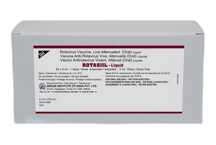Rotasiil-Liquid Rotavirus Live Attenuated Vaccine Oral Solution