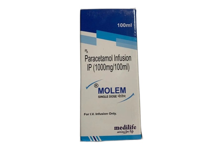 Sanmol Solution For Infusion 1000MG/100ML