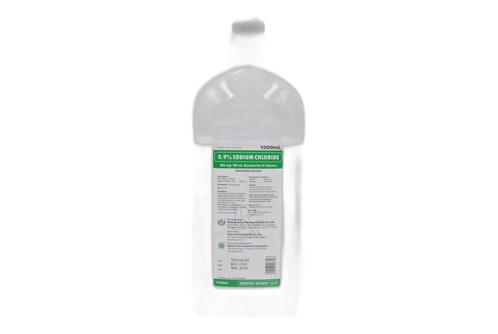 Sodium Chloride Intravenous Infusion BP 0.9% w/v 0.9g/100ml