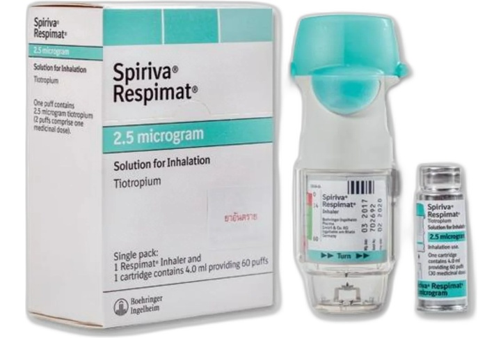 Spiriva Respimat Solution For Inhalation 2.5 microgram