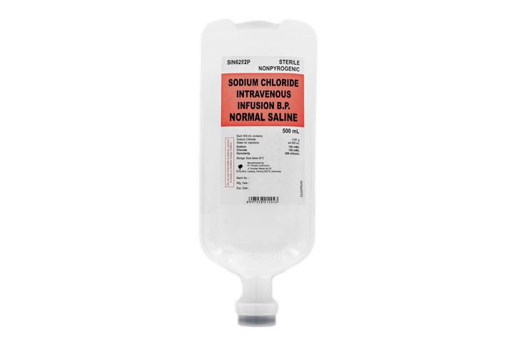0.9% Sodium Chloride Injection Solution For IV Infusion 500ml/4.5g